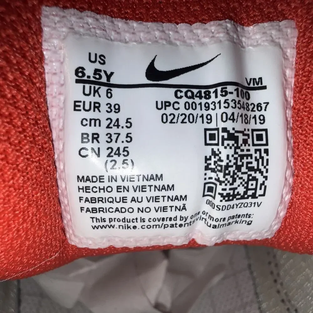 Nike Air Max Plus Script Swoosh Size 6.5Y 8 Women